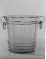 Pail or cistern, Glass, Italian, Venice (Murano)