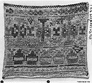 Sampler, Silk on linen, European