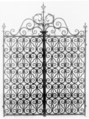 Gate, Wrought iron, Northern Italian