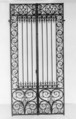 Folding doors of a screen, Iron, Northern Italian or French