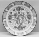 Plate, Adriaen Kocks, Tin-glazed earthenware, Dutch, Delft