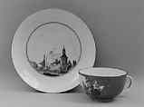 Saucer, Meissen Manufactory German, Hard-paste porcelain, German, Meissen