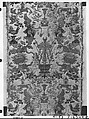Length of silk with Instruments of the Passion, Silk and metal thread, Spanish