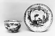 Saucer, Meissen Manufactory German, Hard-paste porcelain, German, Meissen