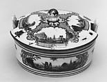 Butter dish with cover, Meissen Manufactory German, Hard-paste porcelain, German, Meissen