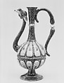 Ewer or cruet, Painted enamel on copper, partly gilt, Italian, Venice