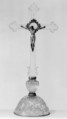 Crucifix, The Saracchi, Milan, Rock crystal, gilt metal, Italian, Milan