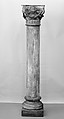 Column (one of a pair), Limestone, Italian