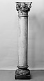 Column (one of a pair), Limestone, Italian