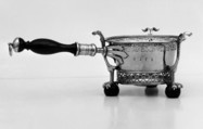 Chafing dish, Thomas Jenkins, Silver, British, London