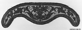 Amice, Silk and metal thread, Spanish