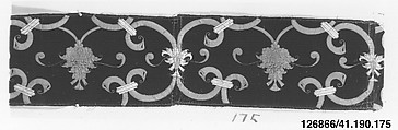 Panel, Silk and metal thread, possibly Italian