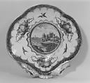 Dish (one of a pair), Worcester factory British, Soft-paste porcelain, British, Worcester