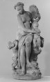 Bacchante, Imitator of Augustin Pajou (French, Paris 1730–1809 Paris), Terracotta, French