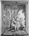 Sully at the Feet of Henri IV from a set of The History of France, Designed by Jean Jacques François Le Barbier (French, Rouen 1738–1826 Paris), Wool, silk (22-23 warps per inch, 9-10 per cm.), French, Paris