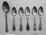 Spoon, Pewter, British or American