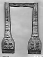 Stole, Silk and metal thread, French