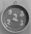 Medallion, Earthenware, French