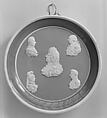 Medallion, Earthenware, French
