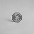 Plaquette (one of a pair), Glass, possibly French