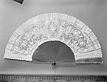 Fan, Lace, shell, French