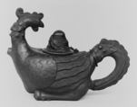 Teapot, Stoneware (I-Hsing ware), Chinese