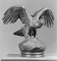 Eagle with Wings Outspread, Antoine-Louis Barye (French, Paris 1795–1875 Paris), Bronze, French