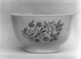 Bowl, Salt-glazed stoneware, British, Staffordshire