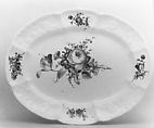 Platter, Höchst Manufactory German, Hard-paste porcelain, German, Höchst