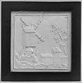 Tile, Salt-glazed stoneware, British, Staffordshire