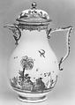 Coffeepot (part of a set), Meissen Manufactory (German, 1710–present), Hard-paste porcelain, German, Meissen