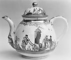 Teapot (part of a set), Meissen Manufactory (German, 1710–present), Hard-paste porcelain, German, Meissen