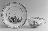 Cup (part of a set), Meissen Manufactory German, Hard-paste porcelain, German, Meissen