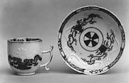 Cup and saucer, Meissen Manufactory German, Hard-paste porcelain, German, Meissen