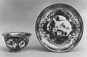 Cup and saucer, Meissen Manufactory German, Hard-paste porcelain, German, Meissen