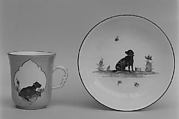 Cup and saucer, Meissen Manufactory German, Hard-paste porcelain, German, Meissen