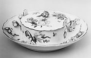 Butter dish with cover, Meissen Manufactory German, Hard-paste porcelain, German, Meissen