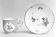 Cup and saucer, Meissen Manufactory German, Hard-paste porcelain, German, Meissen