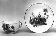 Cup and saucer, Meissen Manufactory German, Hard-paste porcelain, German, Meissen