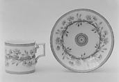 Cup and saucer, Royal Porcelain Manufactory, Berlin  German, Hard-paste porcelain, German, Berlin