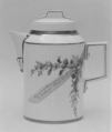 Coffeepot, Gotha  German, Hard-paste porcelain, German, Thuringia (Gotha)