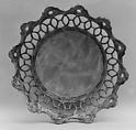 Basket, Salt-glazed stoneware, British, Staffordshire