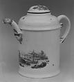 Coffeepot, Ansbach Pottery and Porcelain Manufactory  German, Hard-paste porcelain, German, Ansbach (Bruckberg)