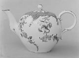 Teapot, Fürstenberg Porcelain Manufactory  German, Hard-paste porcelain, German, Fürstenberg