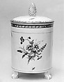 Jar with cover (one of a pair), Royal Porcelain Manufactory, Berlin  German, Hard-paste porcelain, German, Berlin