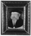 Portrait of an unidentified gentleman, Painted enamel on copper, partly gilt, French, Limoges