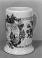 Mug, Milk glass, German