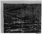 Panel of crimson velvet, Silk, Italian