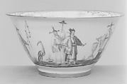 Bowl, Meissen Manufactory (German, 1710–present), Hard-paste porcelain, German, Meissen with probably Bayreuth decoration