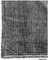 Panel of double-sided cut velvet and plush silk, Silk; cut velvet, plush weave, Spanish